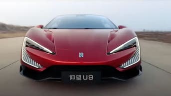 Chinese electric hypercar jumps over spikes, potholes while driving itself - Fox News