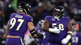 Ravens lineman gives hilarious explanation for not returning game-sealing interception - Fox News