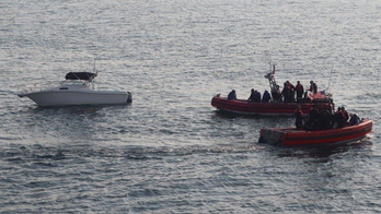 Coast Guard intercepts boat carrying illegal migrants as expulsion flight operations begin