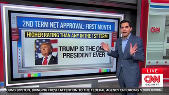 CNN data guru stunned by Trump's approval shift from eight years ago: 'Very much turned around'