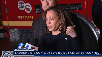 Kamala Harris mocked online for another 'word salad' about 'community' during fire department visit