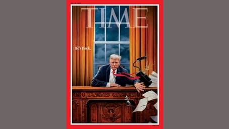 Time magazine cover on Trump's triumphant return blows up social media