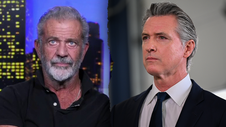 Mel Gibson's message to Newsom: 'Spend less on hair gel!'