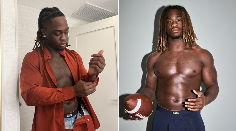 College football star Ashton Jeanty talks partnership with SAXX