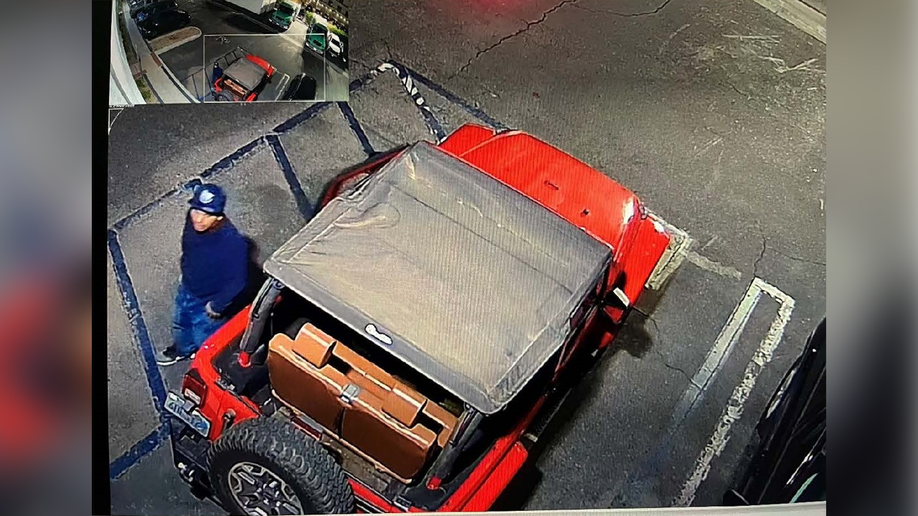 Jeep sought successful  theft