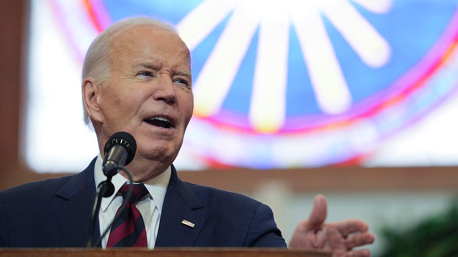 Biden makes pledge at South Carolina church on last full day in office: ‘I’m not going anywhere’