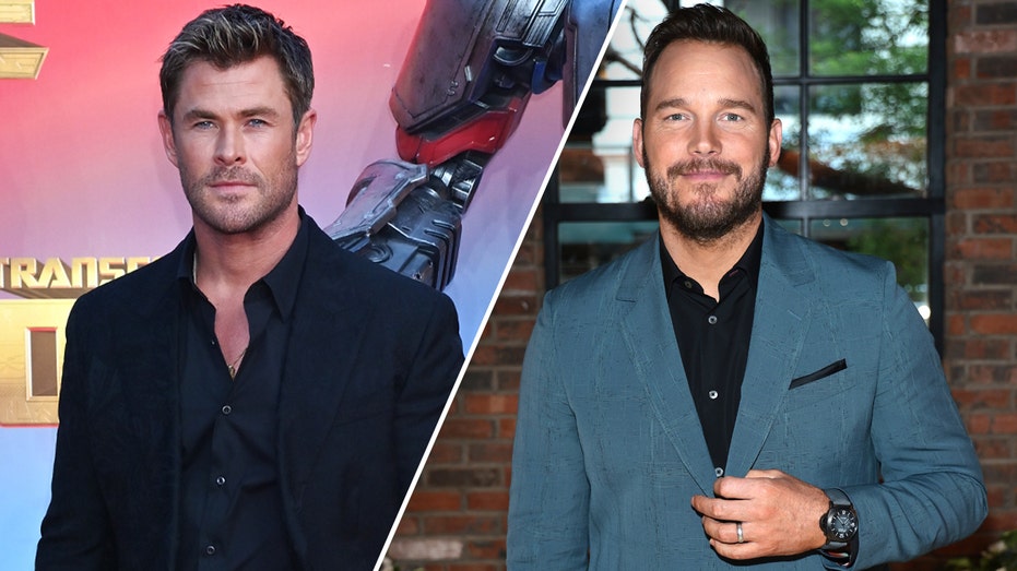 Chris Hemsworth and Chris Pratt Split