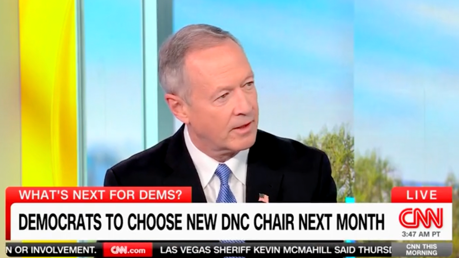 DNC chair hopeful Martin O’Malley says Dems will continue to lose if party doesn't connect with working class