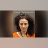 A mugshot of Sabrina Tefren