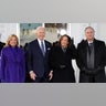 First lady Jill Biden, U.S. President Joe Biden, U.S. Vice President Kamala Harris and second gentleman Doug Emhoff stand together at the White House