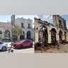 Una sucursal del Bank of America dañada por el incendio que arrasó el barrio de Palisades, el miércoles 8 de enero de 2025.