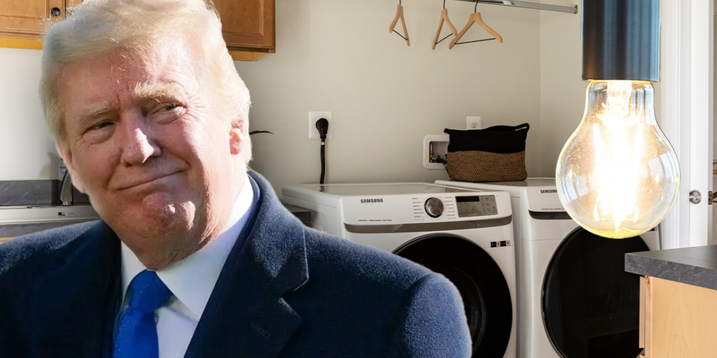 Trump reverses Biden crackdown on lightbulbs and dishwashers, returning to 'common sense standards"