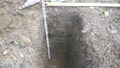 A cache pit used by an indigenous people in Alaska to store food measured about 3-and-a-half feet deep. - Fox News