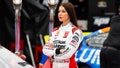 ARCA Series driver Amber Balcaen during practice for the Ride the 'Dente 200 at Daytona International Speedway. - Fox News