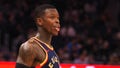 Jan 23, 2025; San Francisco, California, USA; Golden State Warriors guard Dennis Schroder (71) between plays against the Chicago Bulls during the second quarter at Chase Center. - Fox News