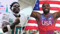 Tyreek Hill and Noah Lyles - Fox News