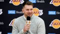 Los Angeles Lakers' Luka Doncic speaks during an introductory NBA basketball press conference Tuesday, Feb. 4, 2025, in El Segundo, Calif. - Fox News