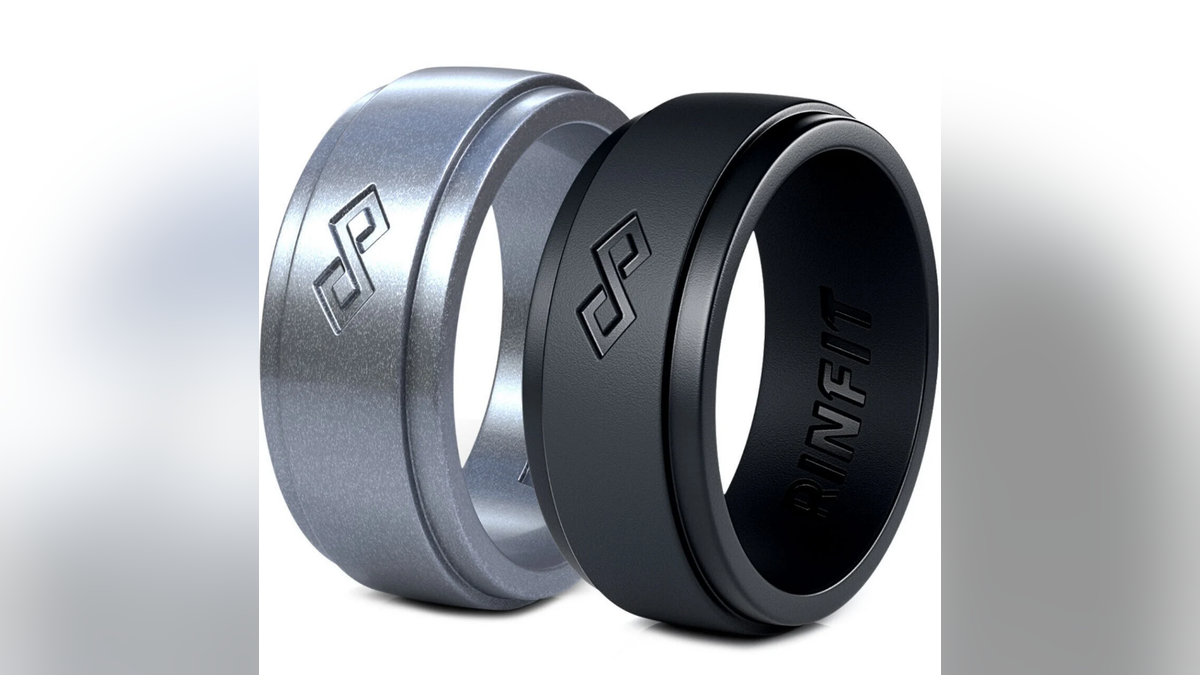 These silicone wedding bands are a practical and stylish alternative to traditional rings for active couples or those working in hands-on professions.