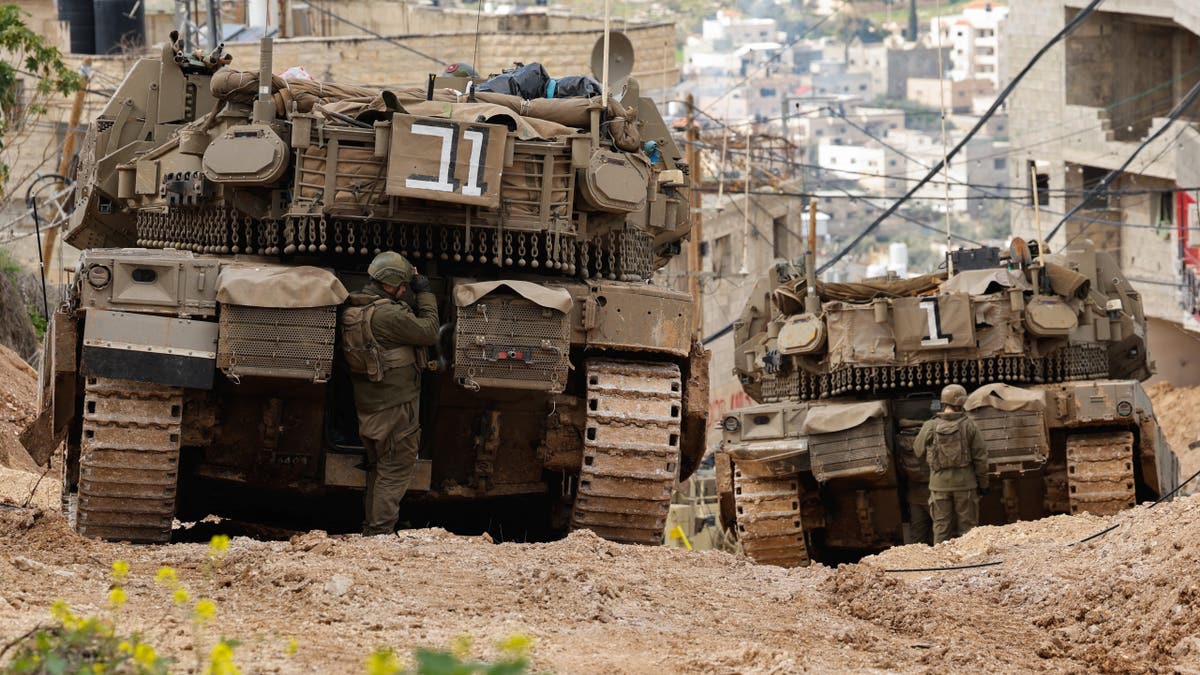 IDF anti-terror operation in Jenin.