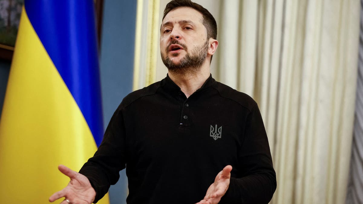 Ukrainian President Volodymyr Zelenskyy