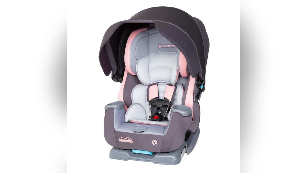 Protect your baby from the sun with a car seat that has a sun shade. 
