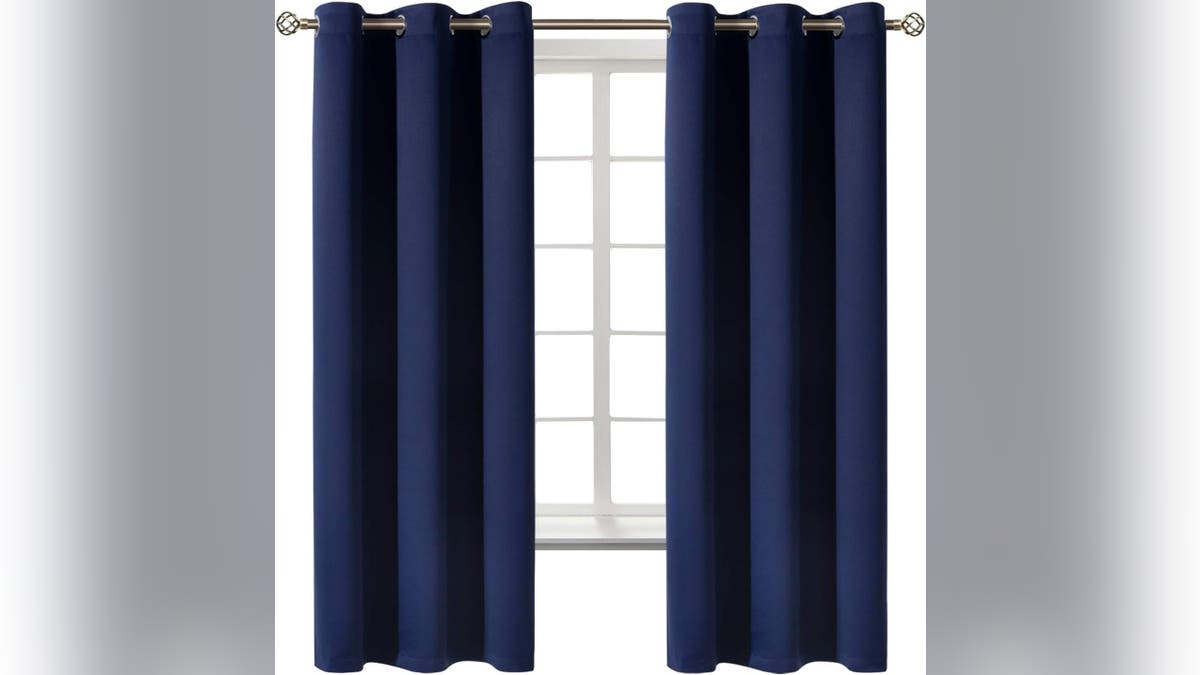 Keep your sunroom cool in the summer and warm in the winter with these curtains. 