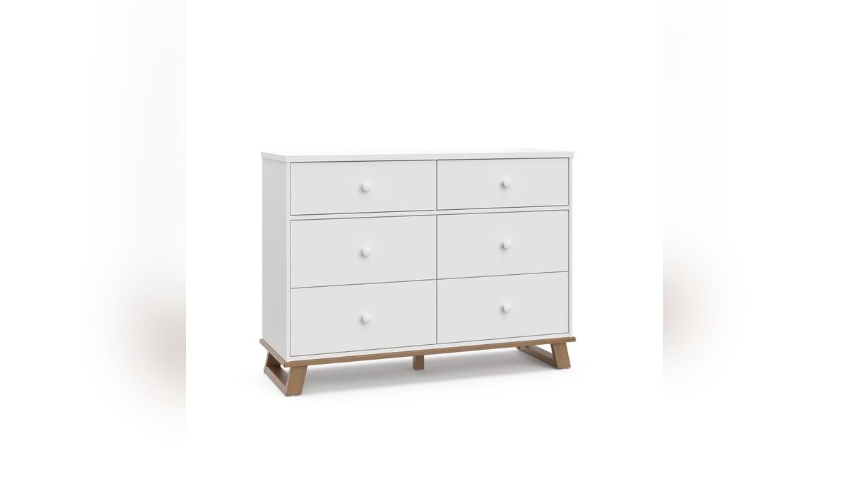 A simple dresser with plenty of storage. 