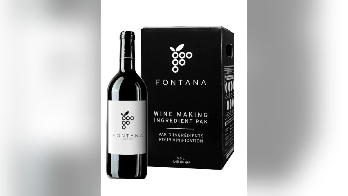 Make a French red wine with this box of ingredients.