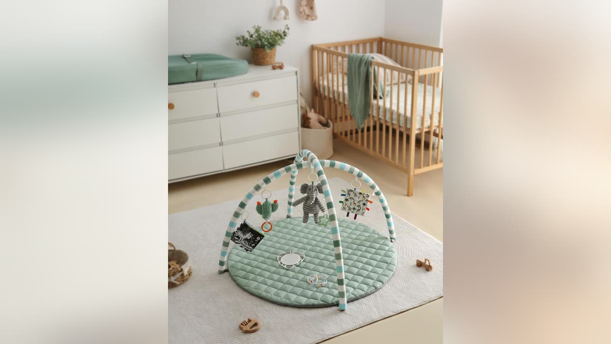 Provide a place for your baby to play in the nursery. 