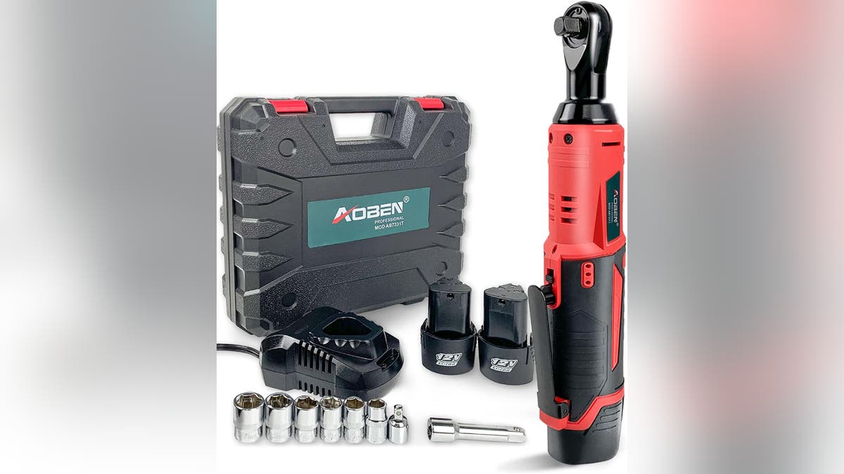 An electric version of a ratchet set. 