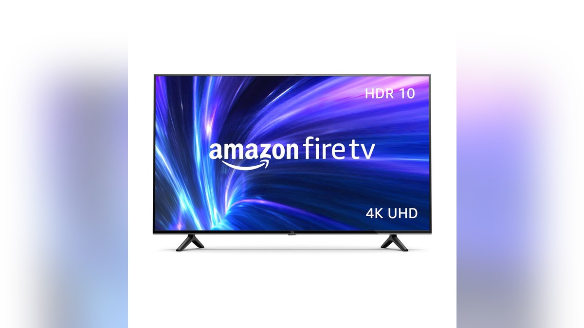 A high-definition TV that has Alexa built in. 