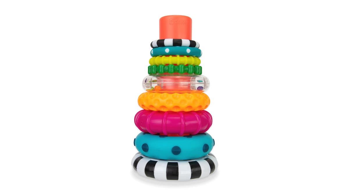 A fun and colorful educational toy. 