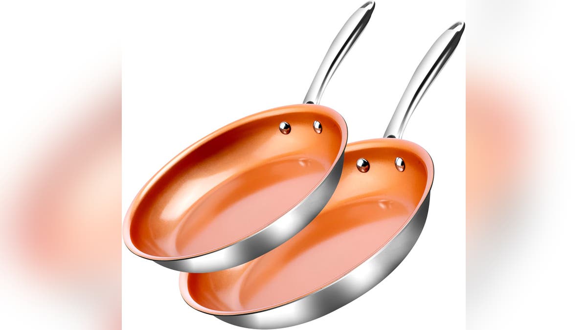 Gotham Steel pans are easy to cook on and easy to clean.?