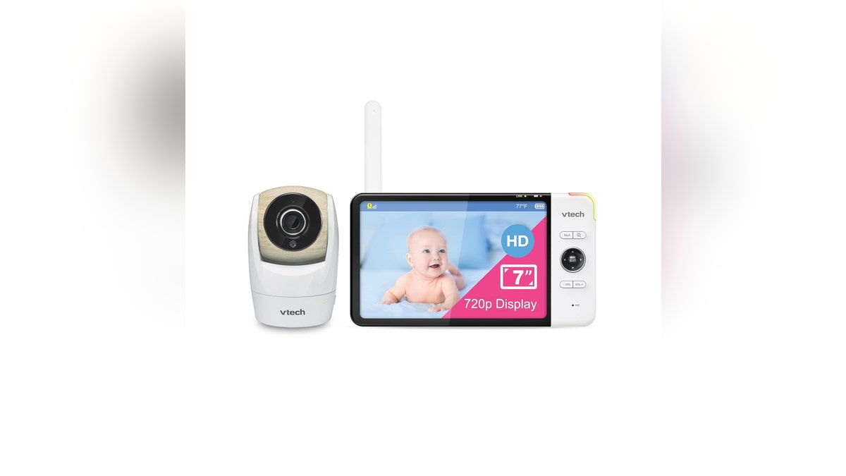 Keep an eye on your baby with this video monitoring system. 