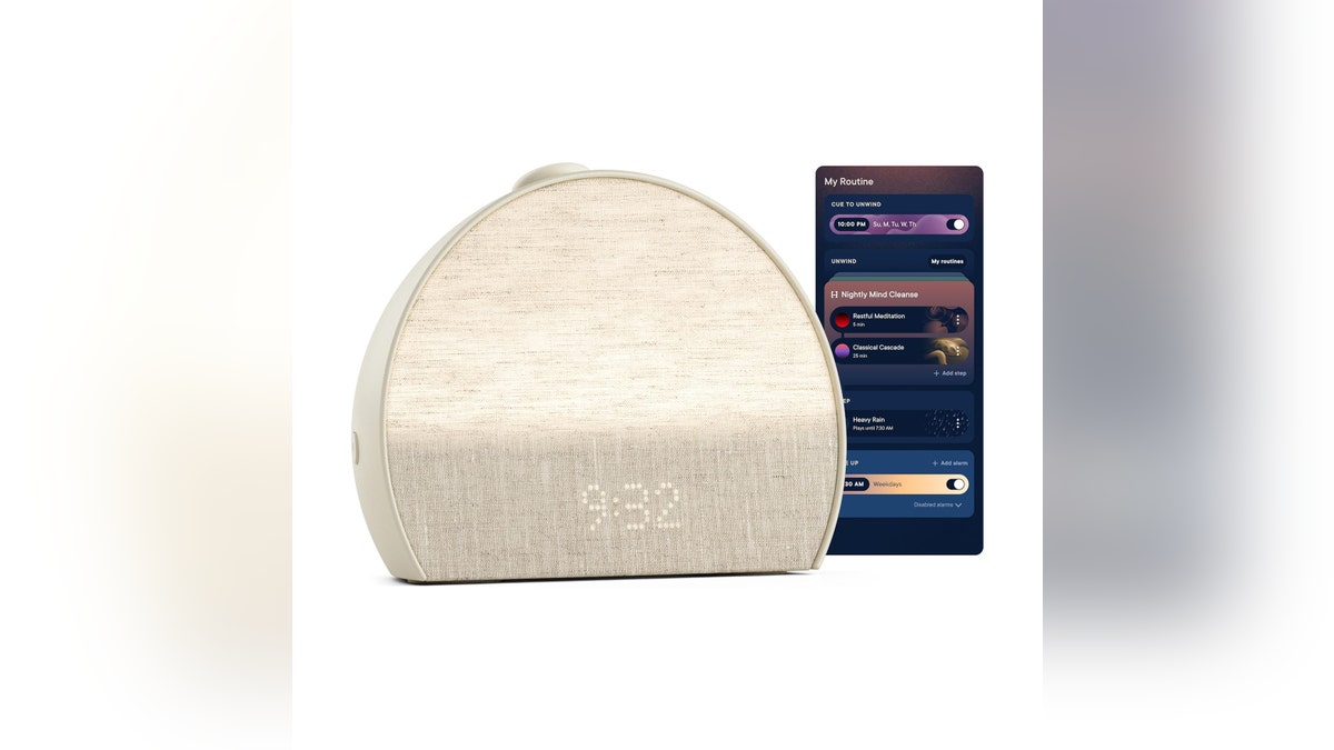 Wake up slowly with a sunrise alarm clock.