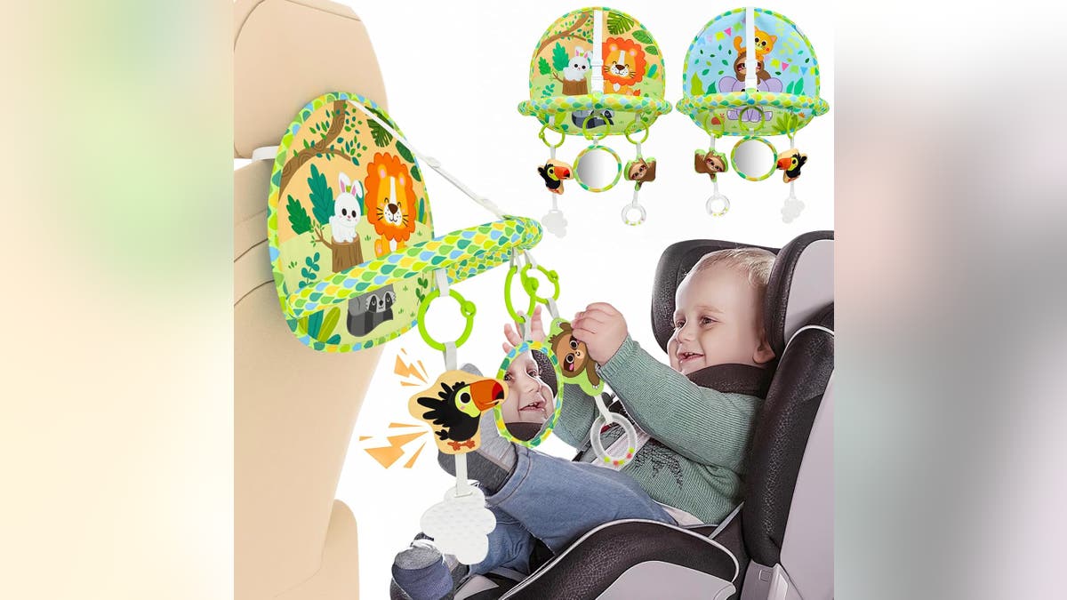 Create enrichment for your baby during long trips.?