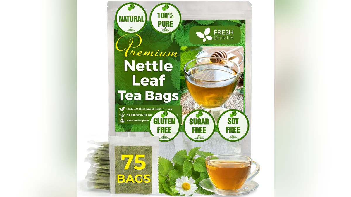 Nettle tea reduces the levels of histamine in your body. 