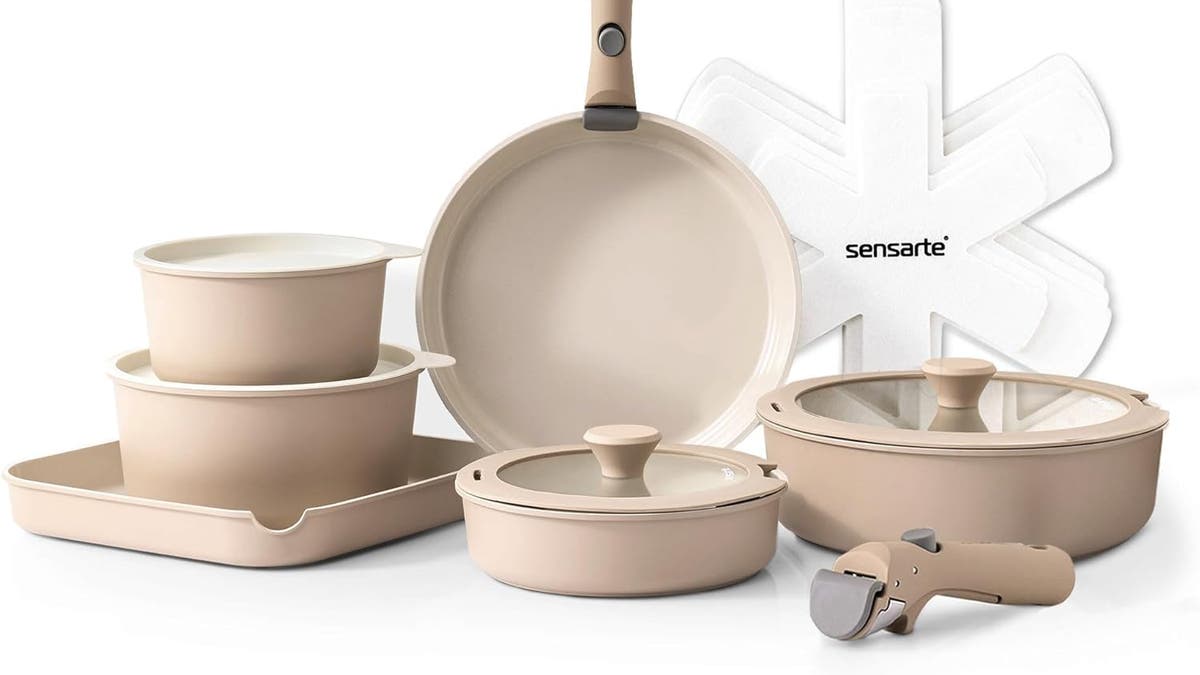 This high-quality cookware set can be a thoughtful and practical anniversary gift. 