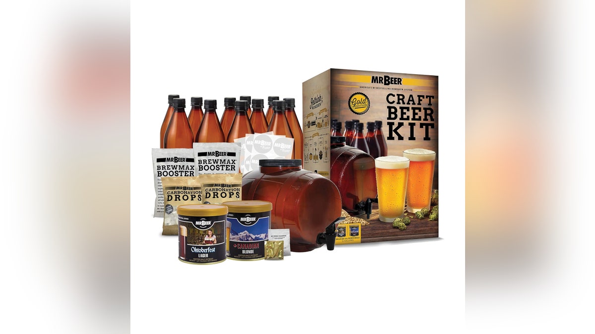 Make four gallons of your favorite brew.