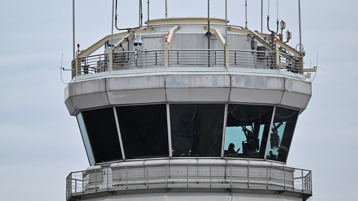 Air traffic control tower at Reagan airport