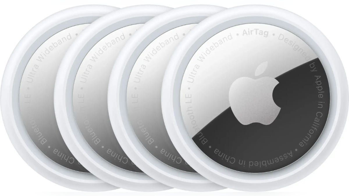 Get a four-pack of AirTags to keep track of things.