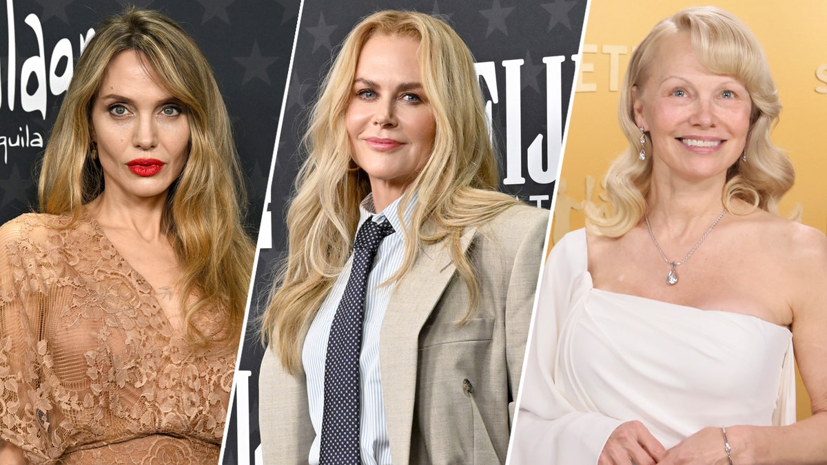 Angelina Jolie, Nicole Kidman, Pamela Anderson split