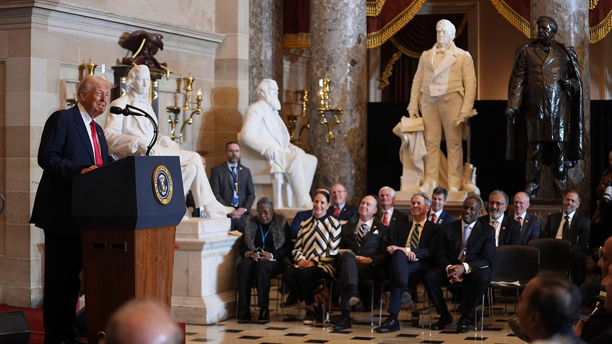 Trump speaks at Capitol