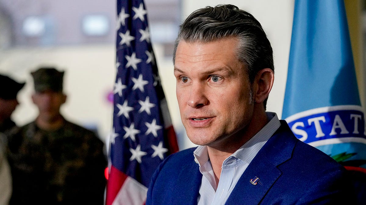 Hegseth Press Gaggy in Germany