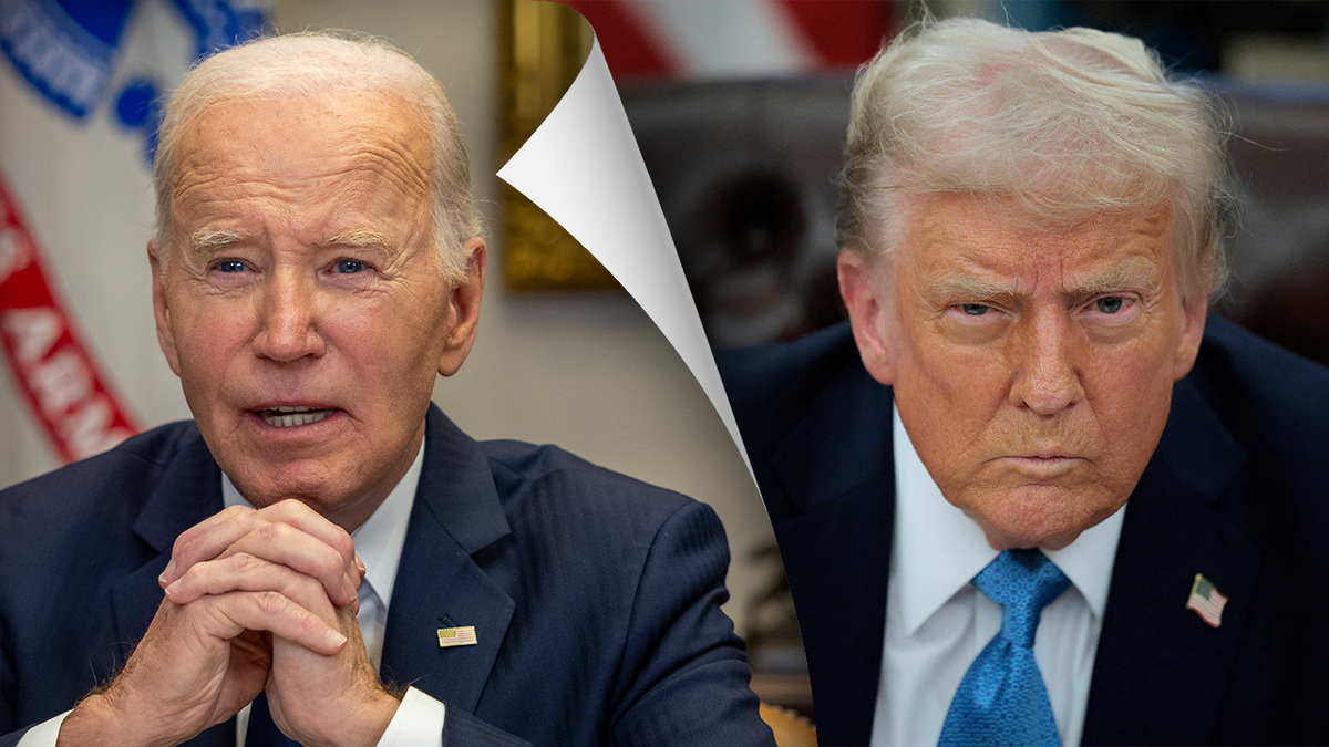 Trump and Biden 