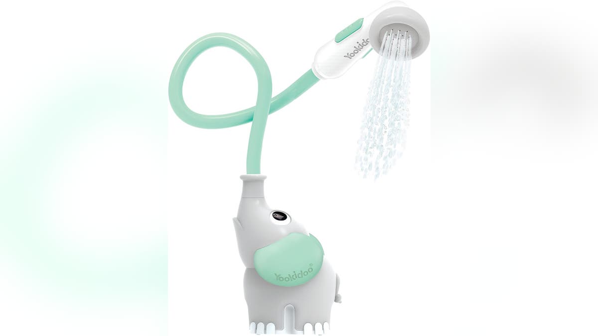 Try this shower head for easy baths.