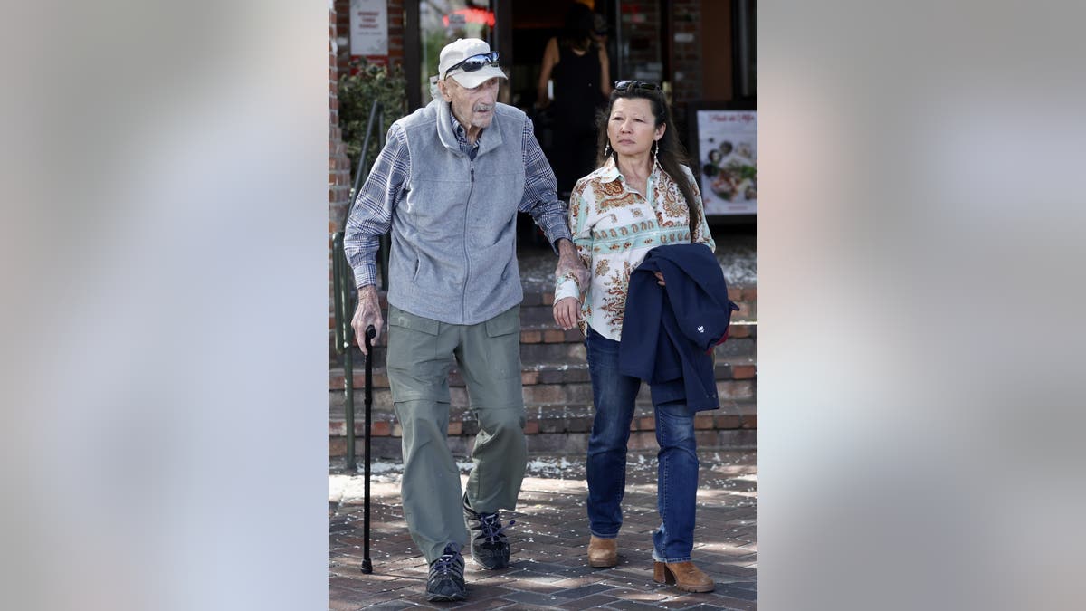 Gene Hackman, wife Betsy Arakawa 