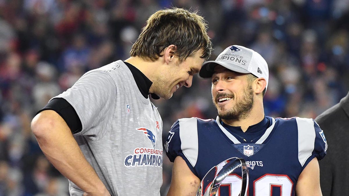 Tom Brady and Danny Amendola