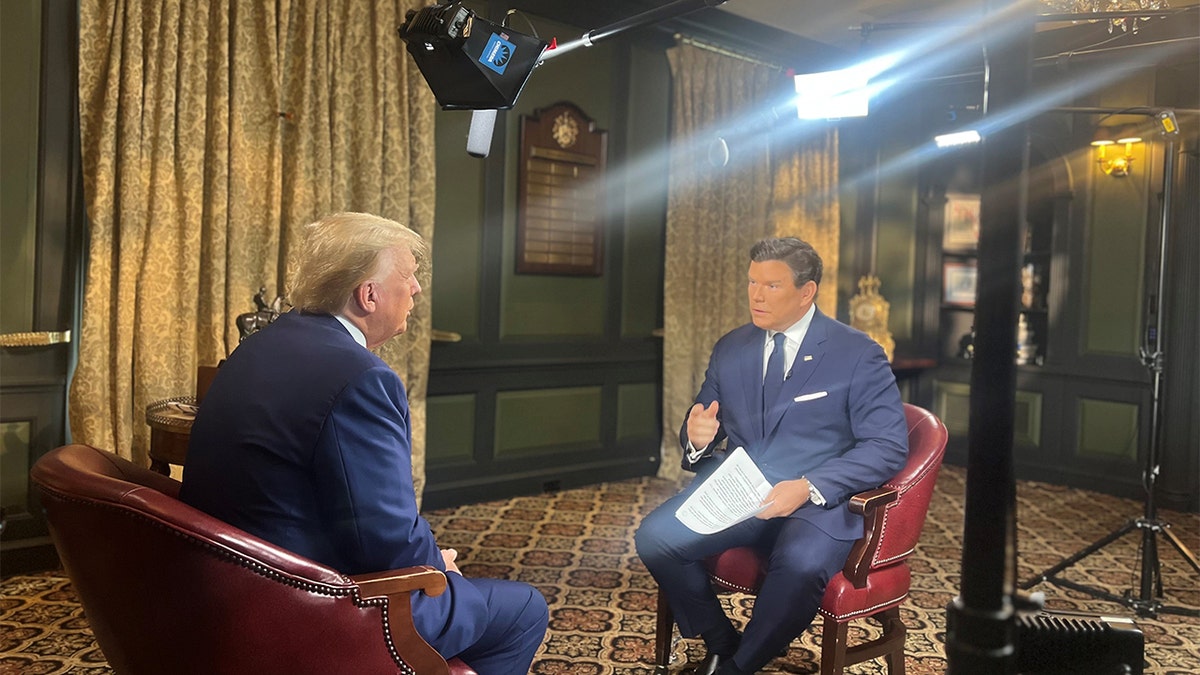 Trump and Bret Baier