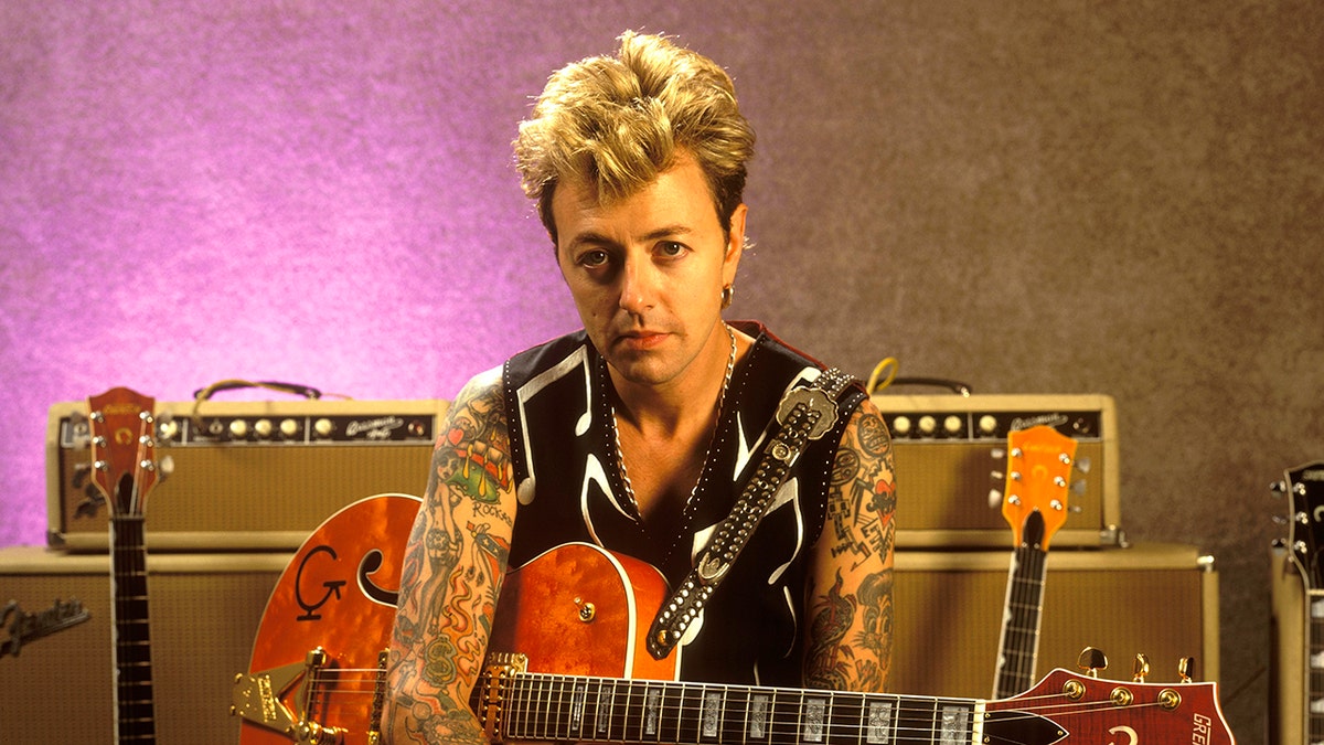 Brian Setzer in the 1980s